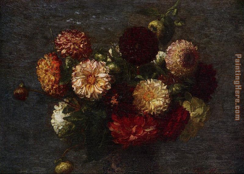 Henri Fantin-Latour Chrysanthemums II